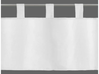 Bistro závěs Alster 140x50 cm, bílý