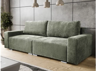 Rozkládací pohovka Anafi, mechově zelená látka