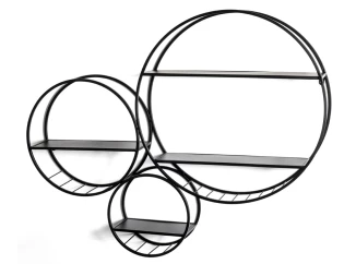 Závěsný policový regál Kirklees 90x73cm