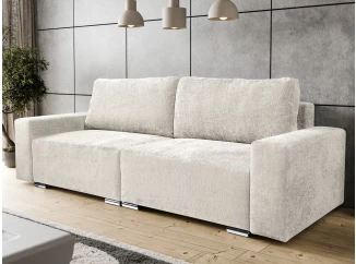 Rozkládací pohovka Anafi, světle krémová látka