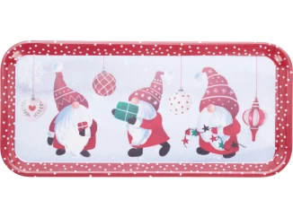 Servírovací tác Vánoční skřítci