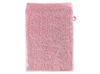 Žínka na mytí California 15x21 cm, růžové froté