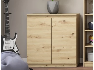 Skříňka 2-dveřová Carlos, dub artisan, 75 cm