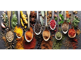 Obraz na plátně Barevné koření, 70x33 cm