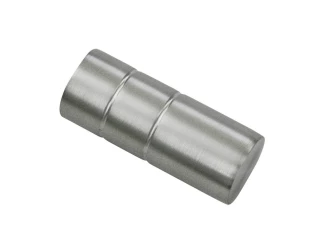 Koncovka na garnýž kov-mat, válec, průměr 1,9 cm (set 2 ks)