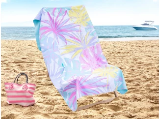 Plážová osuška Wende 90x180 cm, palmy