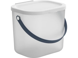 Dóza na prací prášek Albula 6 l, bílá