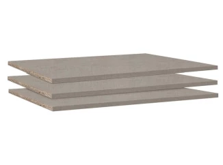 Sada polic do skříně (3 ks) šířka 111 cm