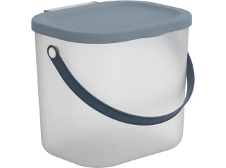 Dóza na prací prášek Albula 6 l, šedá