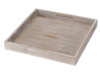 Servírovací podnos 25x25 cm, dřevo
