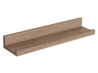 Police na zeď Larisa, 40 cm, dub sonoma