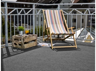 Venkovní koberec Umělá tráva 133x300 cm, šedá