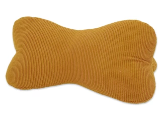 Polštář na čtení Antje 18x35 cm, medově žlutý