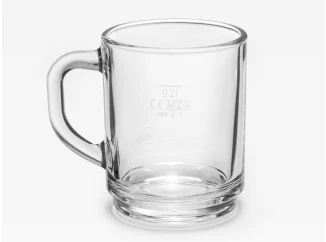 Skleněný hrnek Denver, 200 ml
