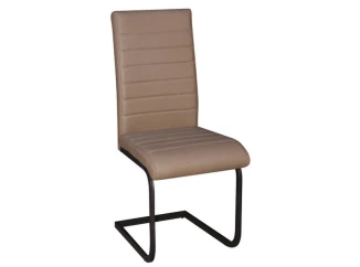 Jídelní židle Arden, cappuccino ekokůže