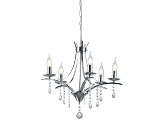 Lustr Lucy 52 cm, chrom