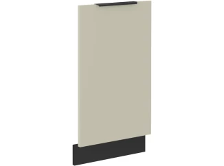 Přední panel na vestavnou kuchyňskou myčku Arona, 45 cm, kašmírová/černá