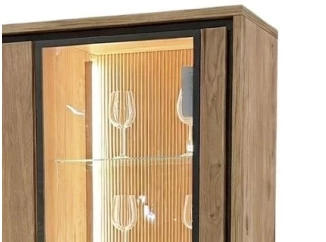 Set 2 ks lišta s LED světelným páskem (126 cm) barva světla teplá bílá