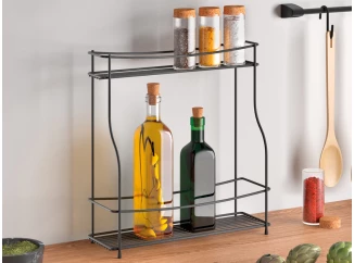 Stojan na dochucovadla a kořenky Balsamico Lava TouchTherm 2, černý