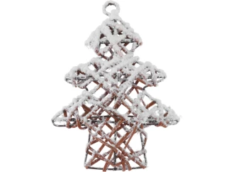 Závěsná dekorace zasněžený stromeček