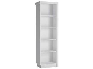 Vysoký regál Lyon, bílý lesk