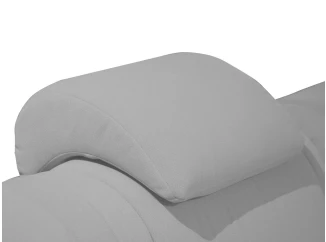 Doplňkový polštář na opěradlo sedačky Relaxness 35x33 cm, světle šedý
