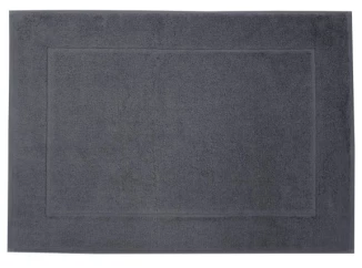 Froté koupelnová předložka Ma Belle 67x120 cm, antracitová