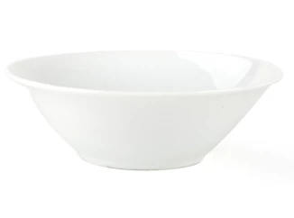 Miska Larry 15 cm, bílá