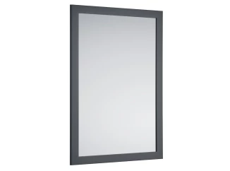Nástěnné zrcadlo Thea 48x68 cm, antracit