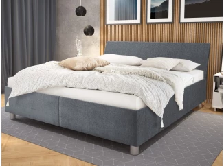 Postel Bali 160x200 cm, kouřově šedá látka