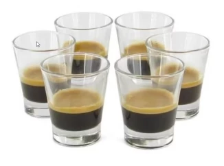 Sada skleniček (6 ks) Caffeino, 85 ml