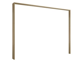 Paspartový rám k šatní skříni Cordoba, dub artisan