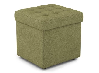 Taburet Surprise Mini 45x45 cm, trávově zelená látka