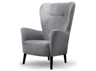 Křeslo Next, šedá látka