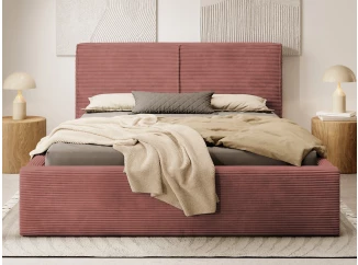 Postel Inez 180x200 cm, terakota strukturovaná látka