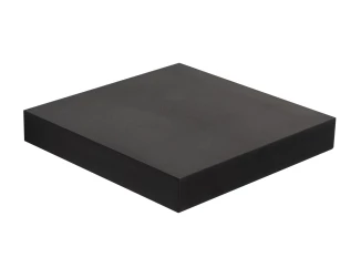 Nástěnná police Basic 25 cm, černá