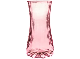 Skleněná váza Nigella 23,5 cm, růžová