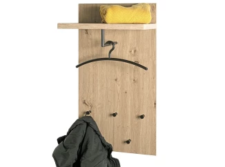 Nástěnný šatní panel Santo, dub artisan