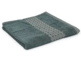 Ručník Bambus 50x100 cm, zeleno-šedý