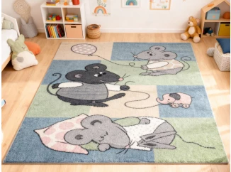 Dětský koberec Dream Kids 120x170 cm, veselé myšky