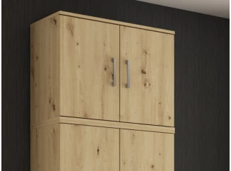 Nízká skříňka/skříňový nástavec Nitro 70 cm, dub artisan