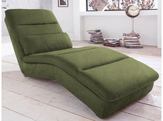 Relaxační lehátko Yankee, trávově zelená látka