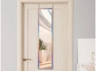 Závěsné zrcadlo na dveře Bea 30x120 cm, duhové