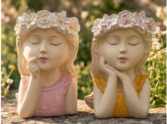 Květináč (2 druhy) Snící dívka