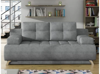 Rozkládací pohovka Oslo, světle šedá látka