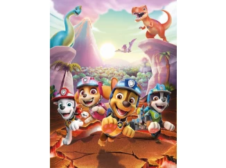 Dětský obraz Paw Patrol dino, 46x61 cm