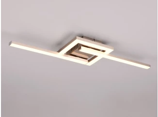 Stropní/nástěnné osvětlení LED Viale, matný nikl