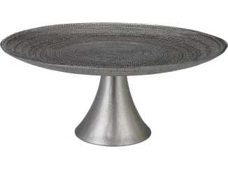 Podnos na dort 28 cm, stříbrný