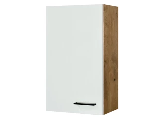 Horní kuchyňská skříňka Avila, dub lancelot/krémová, šířka 50 cm