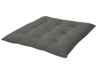 Podsedák na židle Antje 40x40 cm, šedý